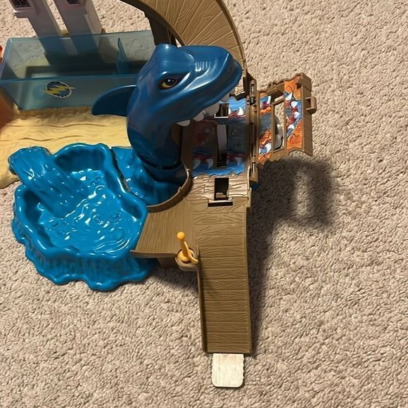 HOT WHEELS TOY CAR TRACK SET COLOR SHIFTERS CARPORT SHOWDOWN - Picture 5 of 7